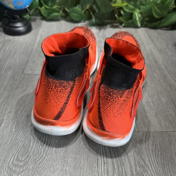Nike Free RN Motion Shoes Mens Size 9 Orange Flyknit Running Sneaker 880845-600 - Picture 5 of 9